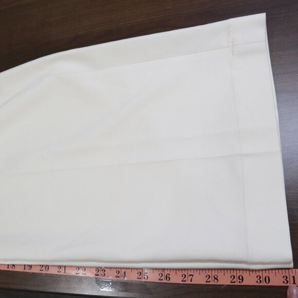 J. Crew Belted Twill Trouser Women 0 Cream Coastal Flowy Professional Career NWT - Picture 15 of 16